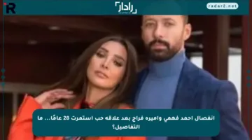 انفصال أحمد فهمي وأميرة فراج بعد علاقة حب استمرت 28 عامًا… ما التفاصيل؟